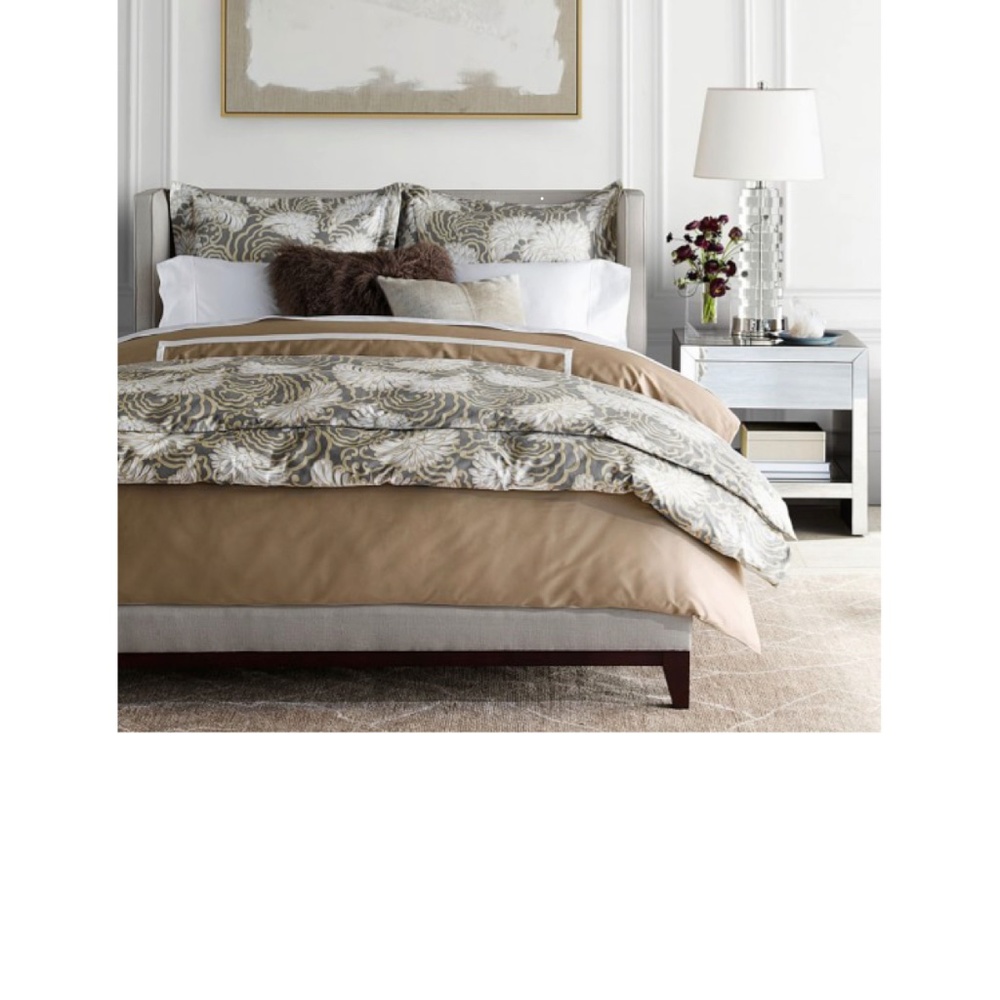 Williams Sonoma Home King Duvet and Three Euro Shams - Pre-Owned